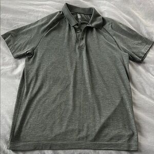Men’s Lululemon Gray Polo Shirt